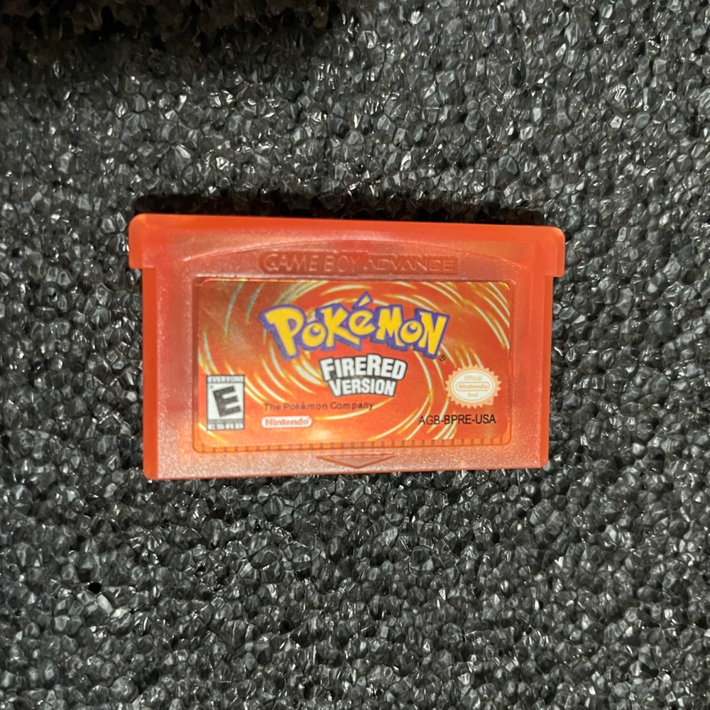 COPY - COPY - COPY - Pokémon fire red for Nintendo game boy advance